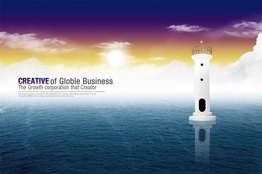 碧水蓝天 商务信息咨询的视觉化叙事与品牌构建